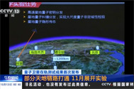 【午夜新闻】量子卫星在轨测试成果首次发布：部分天地链路打通 11月展开实验